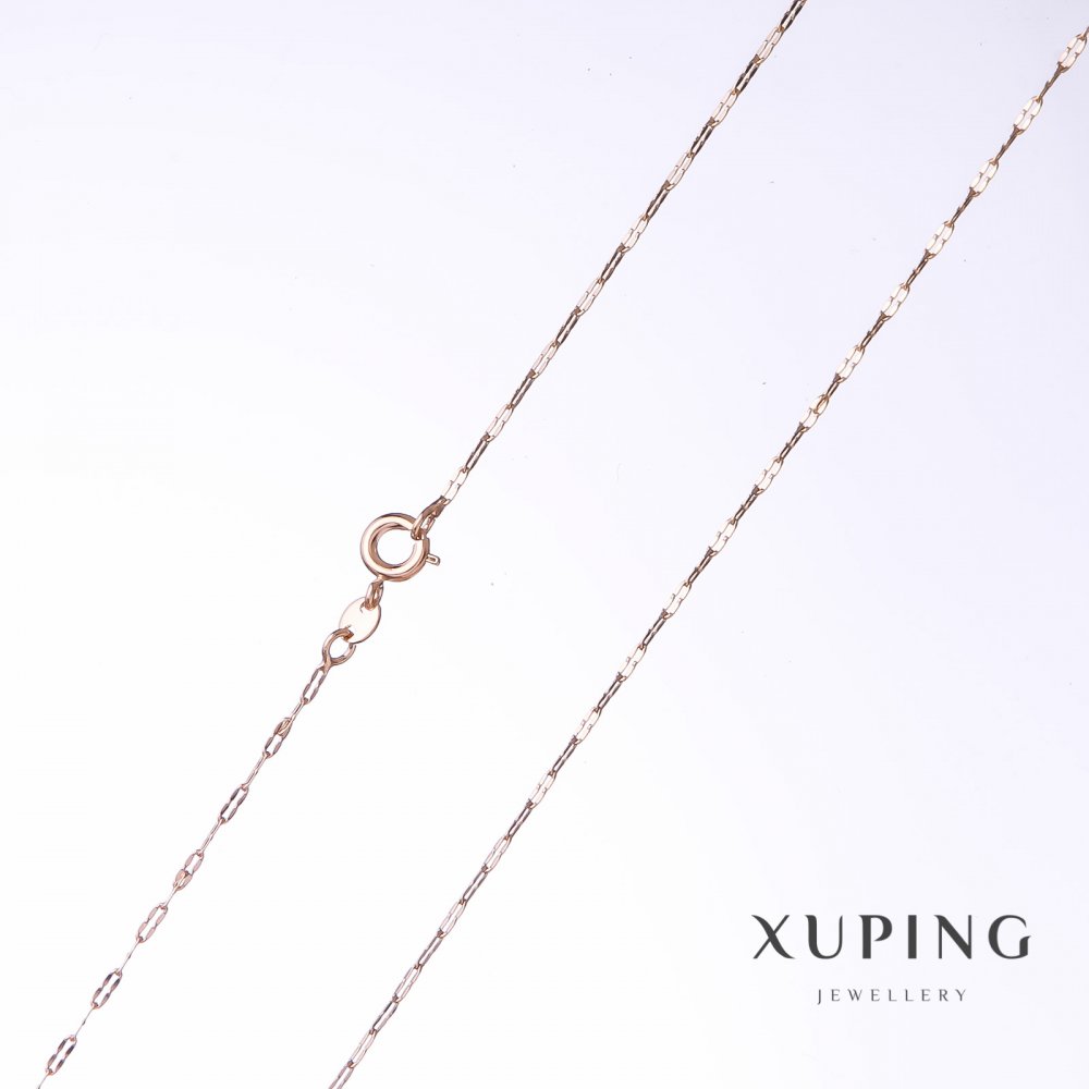

Цепочка Xuping плетение Якорное оригинальное, толщина 1,5мм, длина 50см позолота 18к, ida26279