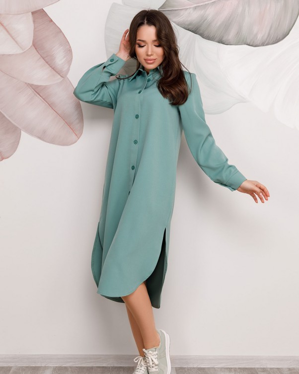 

Платье ISSA PLUS 12492  мятное, Платье ISSA PLUS 12492 M мятное