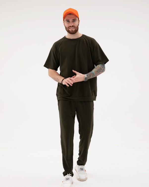 

Спортивный костюм ISSA PLUS GN-426  хаки, Спортивный костюм ISSA PLUS GN-426 S хаки