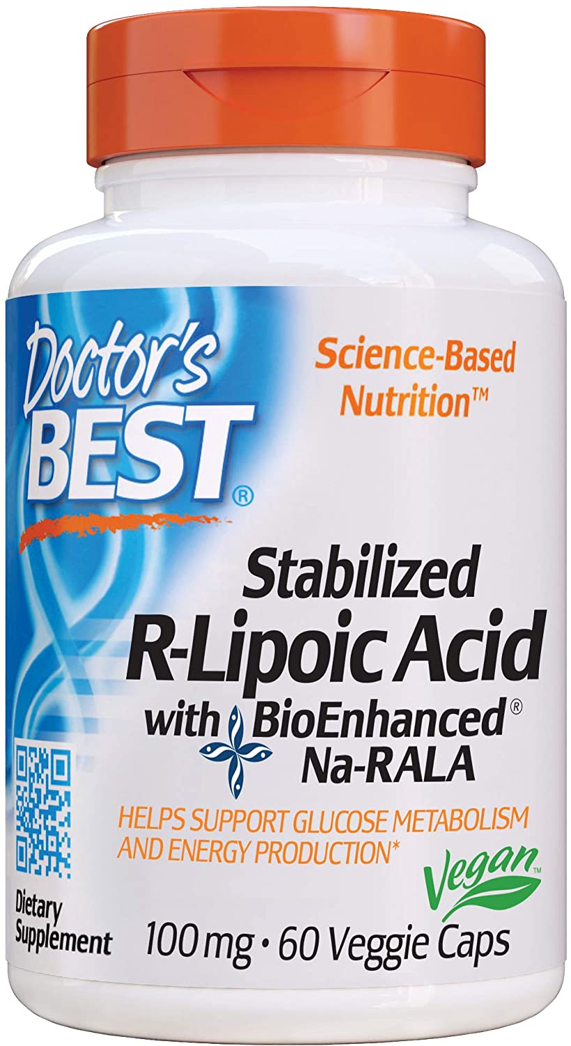 

Doctor's Best Stabilized R-Lipoic Acid 60 капсул (4384303721)