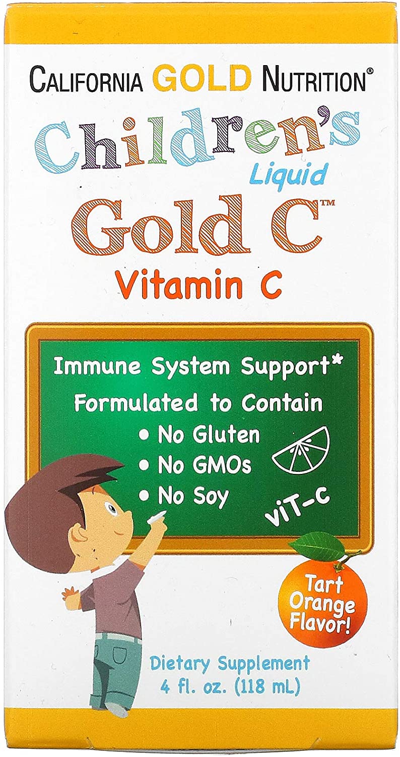 

Витамины California Gold Nutrition Children's Liquid Gold Vitamin C 118 мл (4384303730)