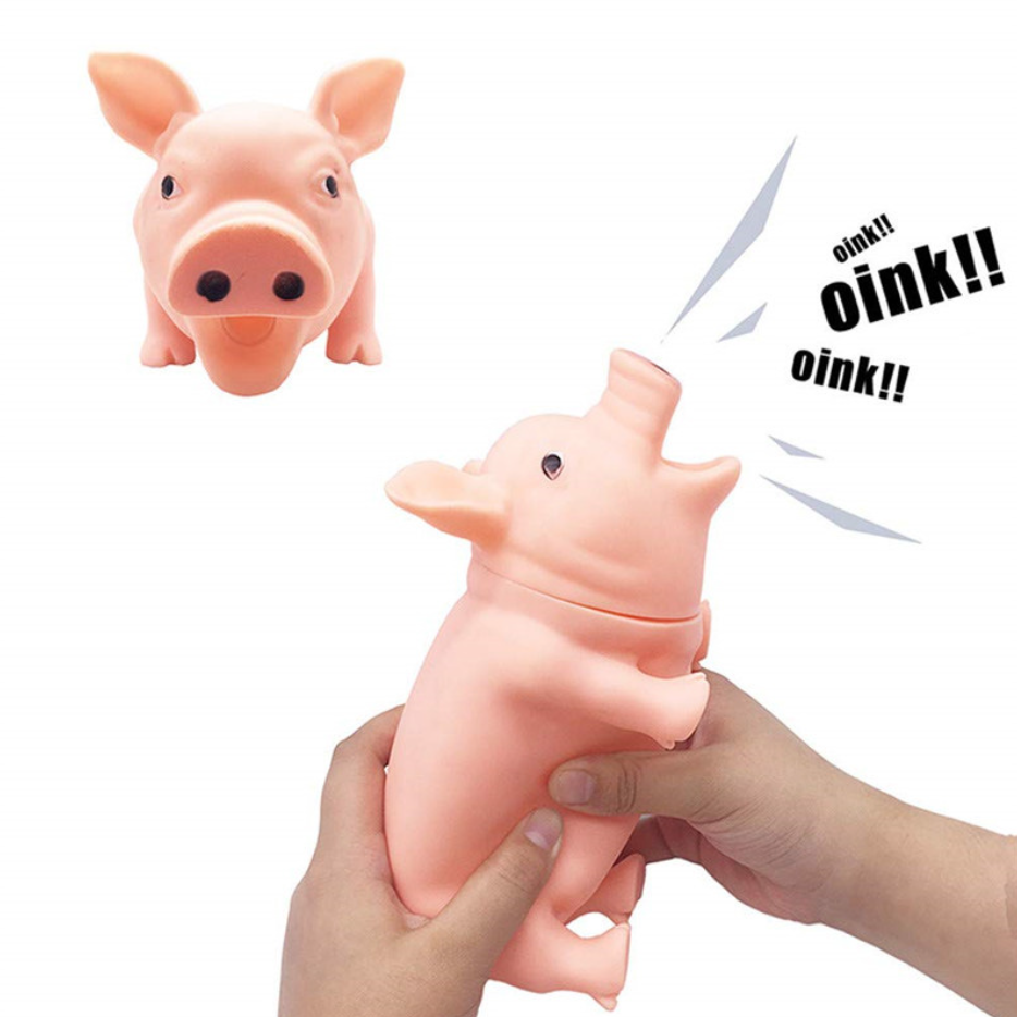 

Игрушка для собак пищалка свинка 21 см, Belove