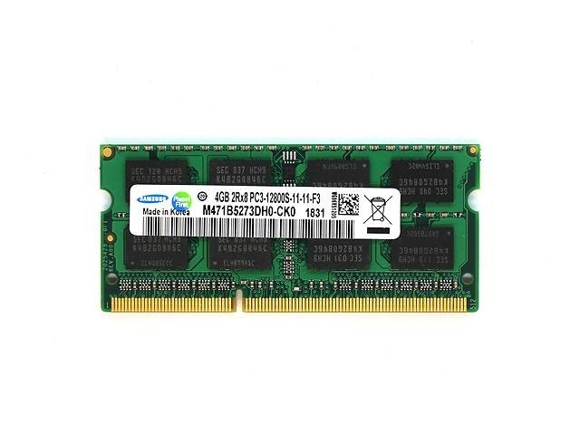 

Оперативная память Samsung SODIMM DDR3-1600 4096MB PC-12800 (M471B5273DH0-CK0)