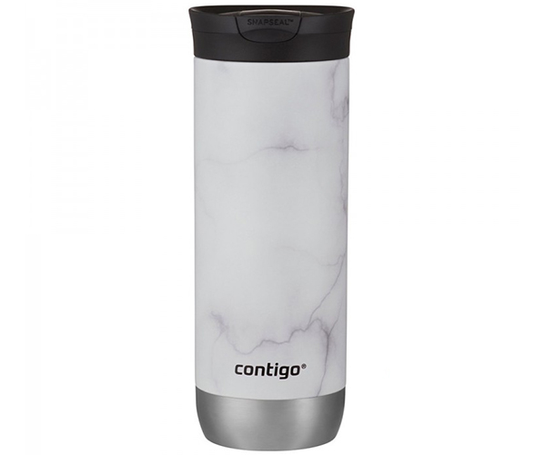

Термокружка Contigo Huron SnapSeal New White Marble 591 мл