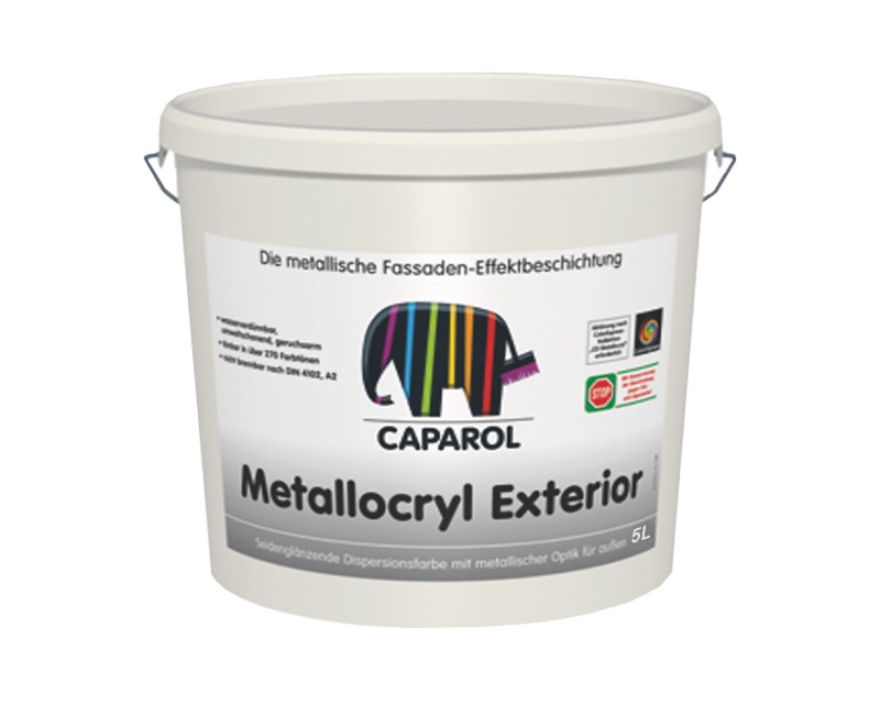 

Краска "металлик" CAPADECOR METALLOCRYL EXTERIOR декоративная 5л