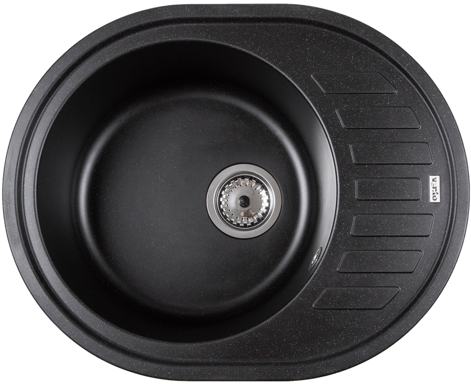 

Кухонная мойка VENTOLUX Monica Black Quartz (2059765959458)