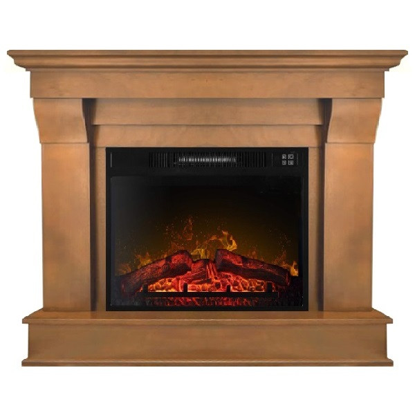 

Угловой каминокомплект ArtiFlame ALBION CORNER AF23 Дуб антик с эффектом пламени и обогревом