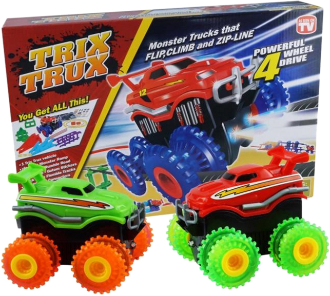 

Конструктор Trix-Trux с машинками Supretto Trix Trux Монстр Трак (5398-0001)