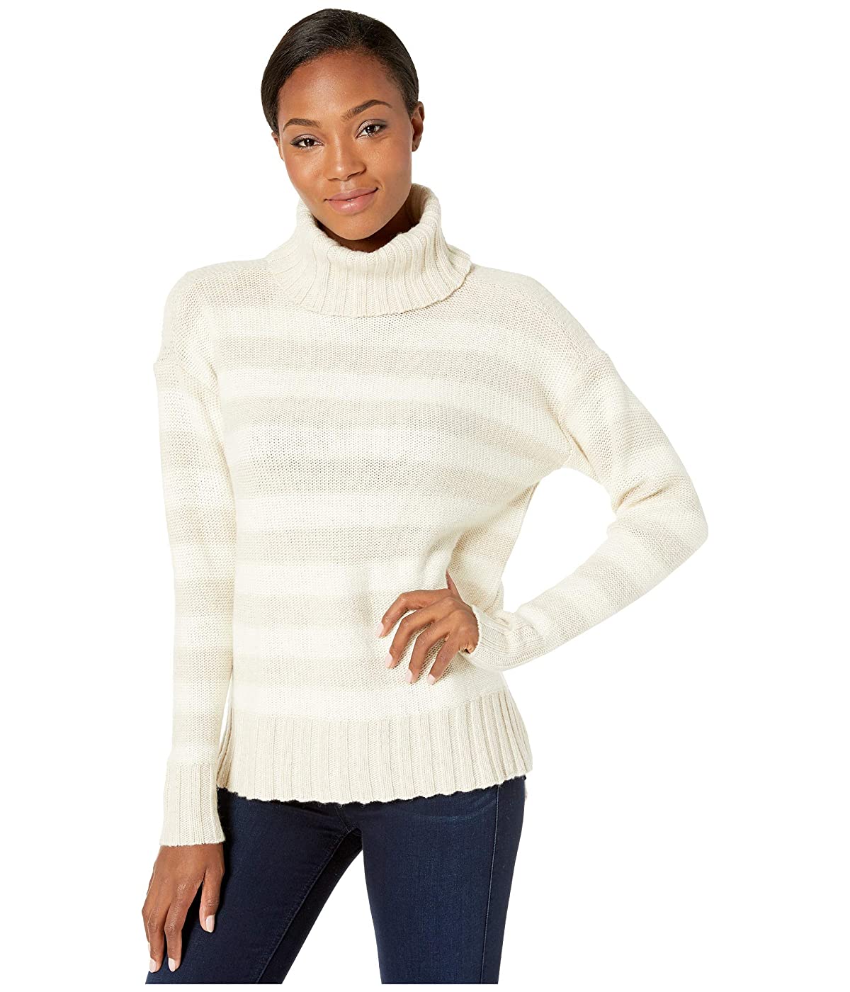 

Свитер ToadCo Audrey T-Neck Egret Stripe, S (44)
