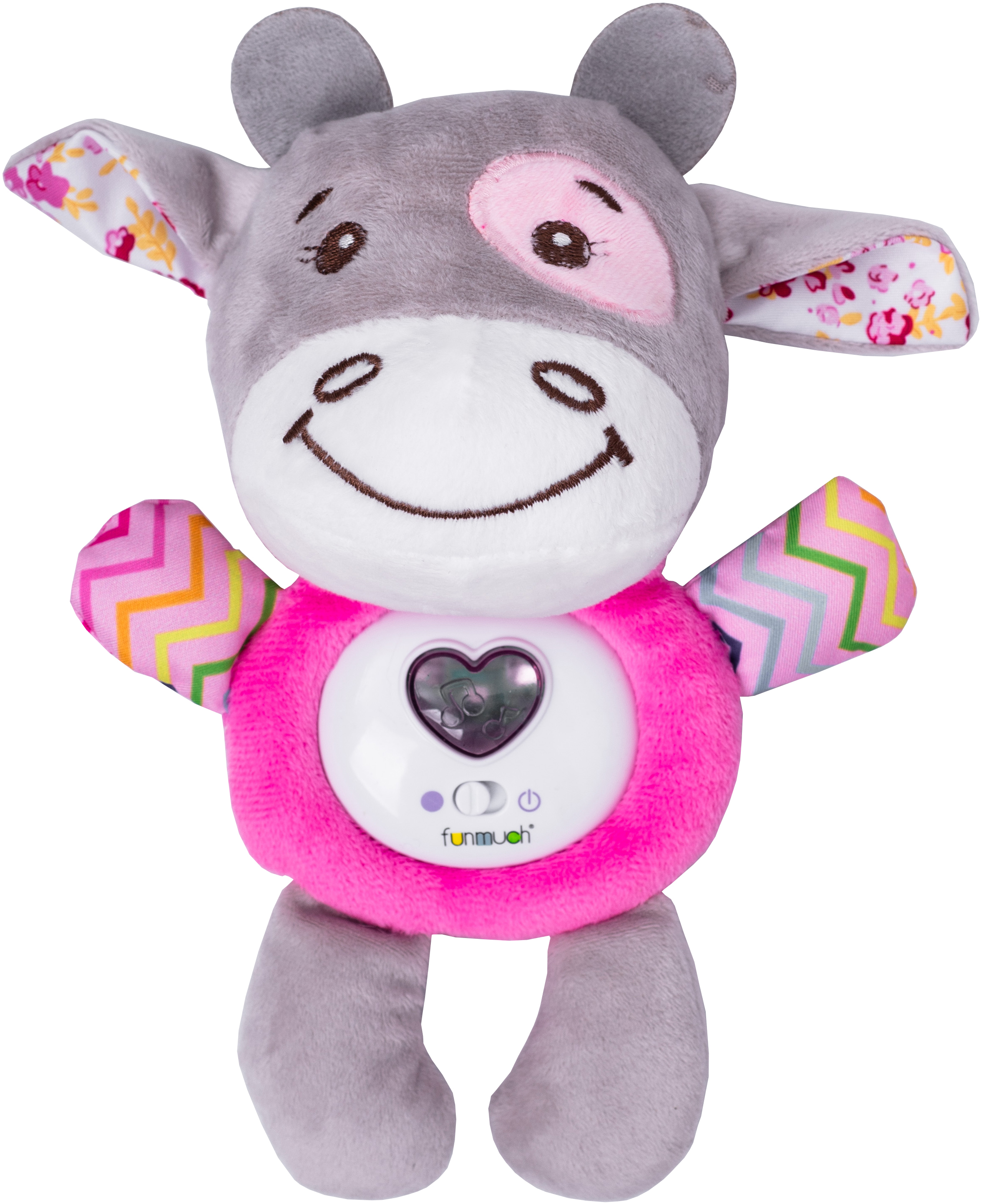 

Мягкая игрушка Funmuch Коровка с музыкальными и световыми эффектами (TOYSFM888-1)