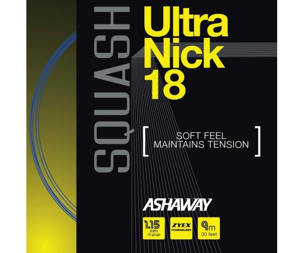 

Струна для сквоша Ashaway UltraNick 18