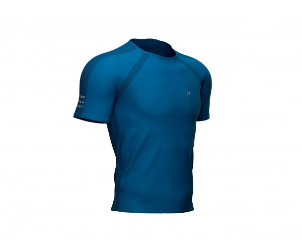 

Футболка Compressport TRAINING TSHIRT  Синяя, Футболка Compressport TRAINING TSHIRT M Синяя