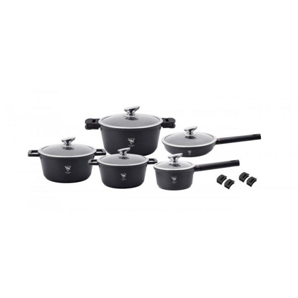 

Набор посуды TOP KITCHEN TK00020 9 предметов Серый