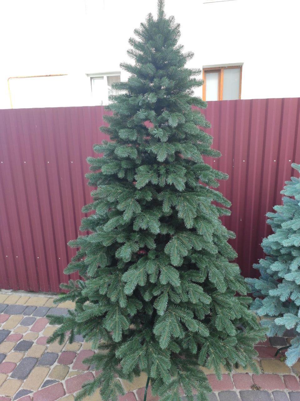 

Елка "Элитная" искусственная литая зеленая, пышная густая, 230 см, с подставкой, в коробке 031-0051