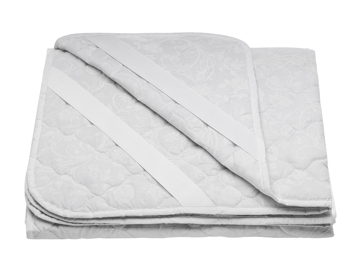 

Наматрасник Dotinem Softtex 160*190 см сатин/антиаллергенное волокно на резинках арт.211422-190