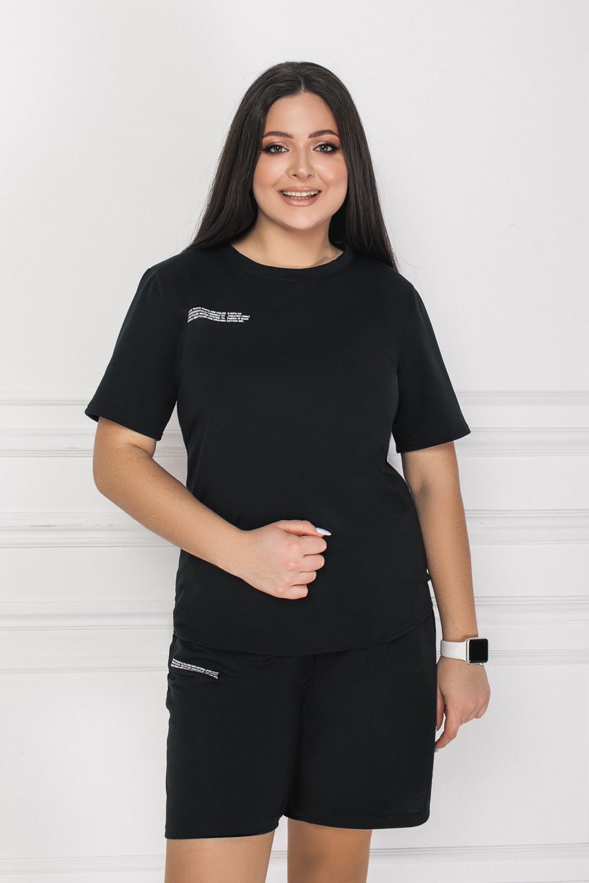 

Комплект из футболки и шорт Фасон 31087_56-58 56-58