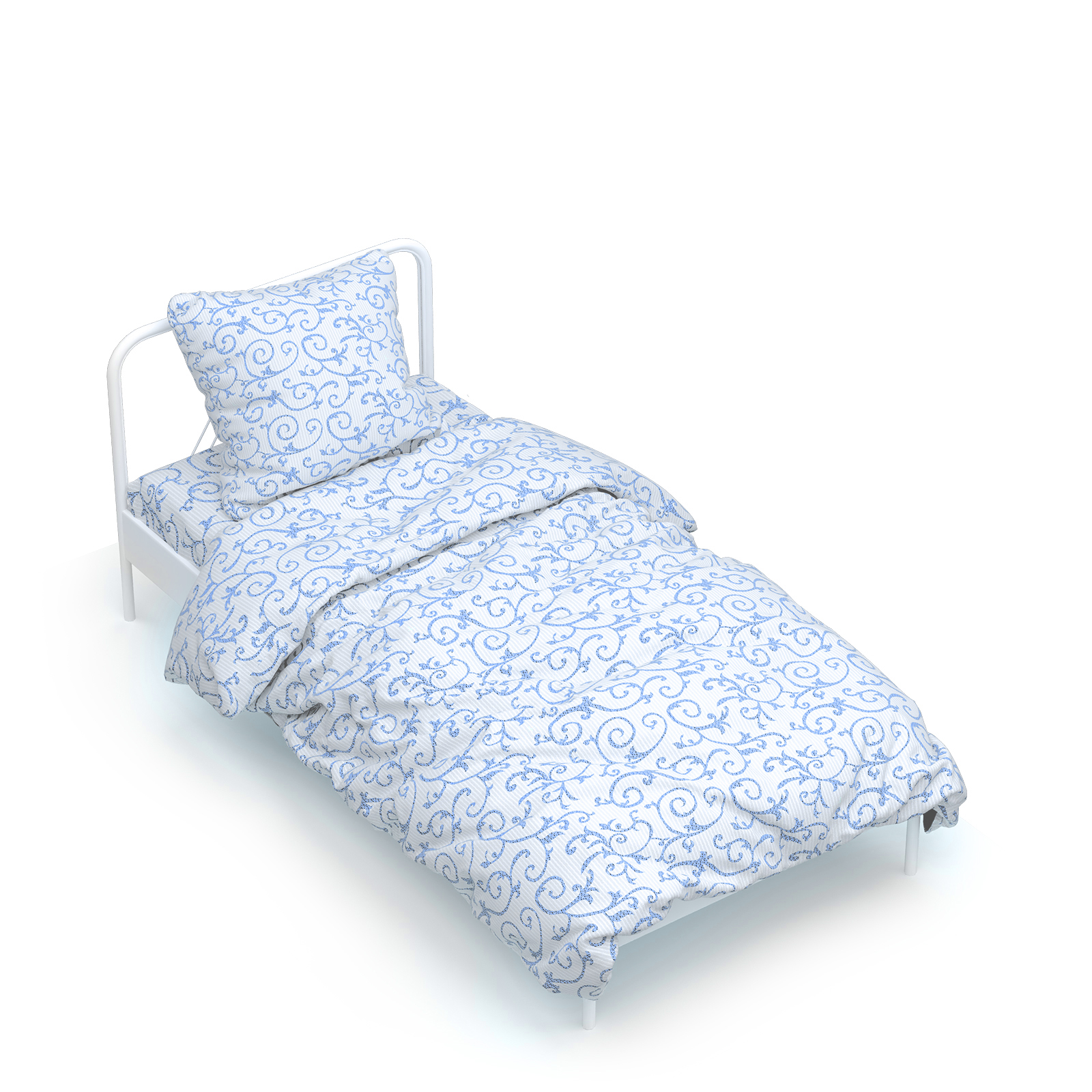 

Постельное белье Home Line Вензель Полуторный украина, бязь