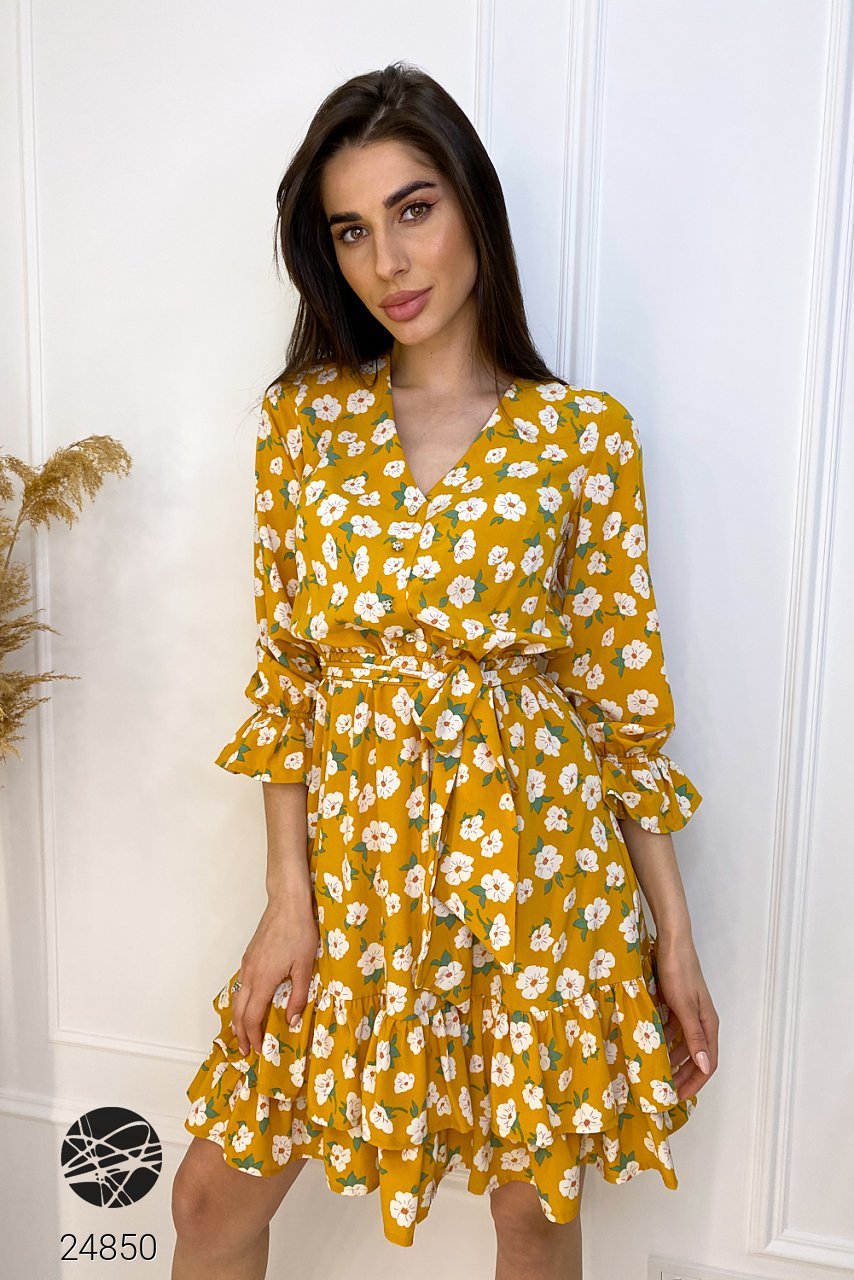 

Платье летнее с воланами Фасон 24850_44 44