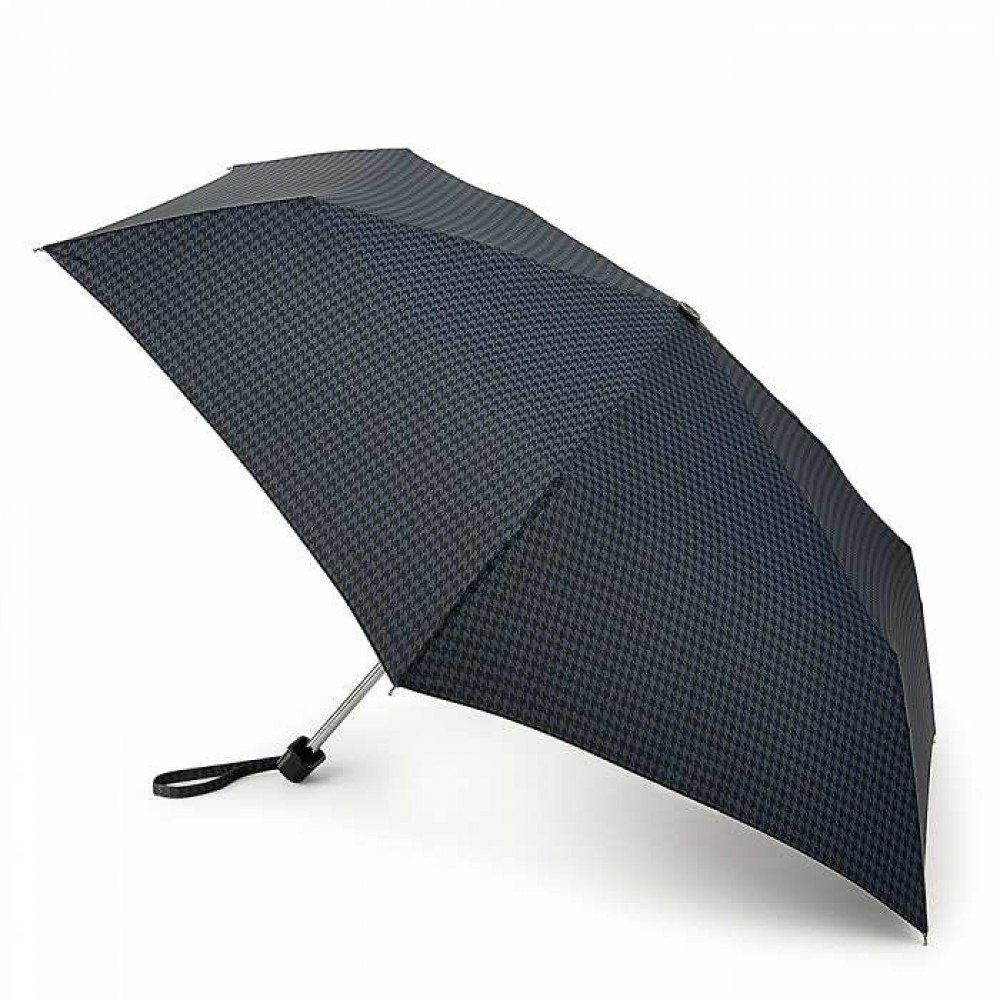 

Зонт женский Fulton Miniflat-2 L340 Houndstooth (Гусиная лапка)