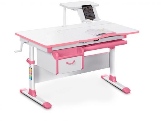 

Детский стол Evo-kids EVO-40 столешница белая / цвет пластика розовый Evo-40 PN