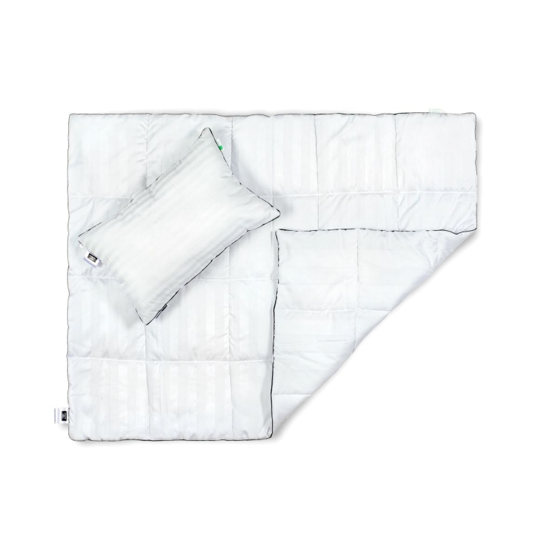

Комплект детский MirSon Royal Pearl 110х140 см + 40х60 см деми италия, ecosilk
