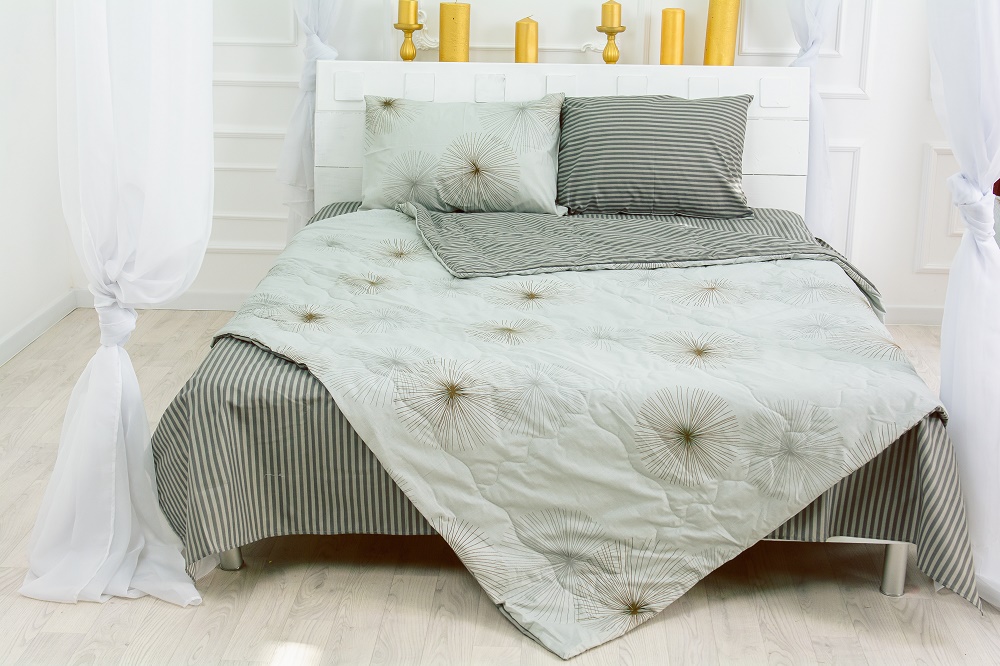

Набор MirSon №2530 Eco-Soft 19-2491 Leone (одеяло + 2 подушки + 2 наволочки + простынь) 155х215 см + 150х220 см + 50х70 см италия, eco-soft