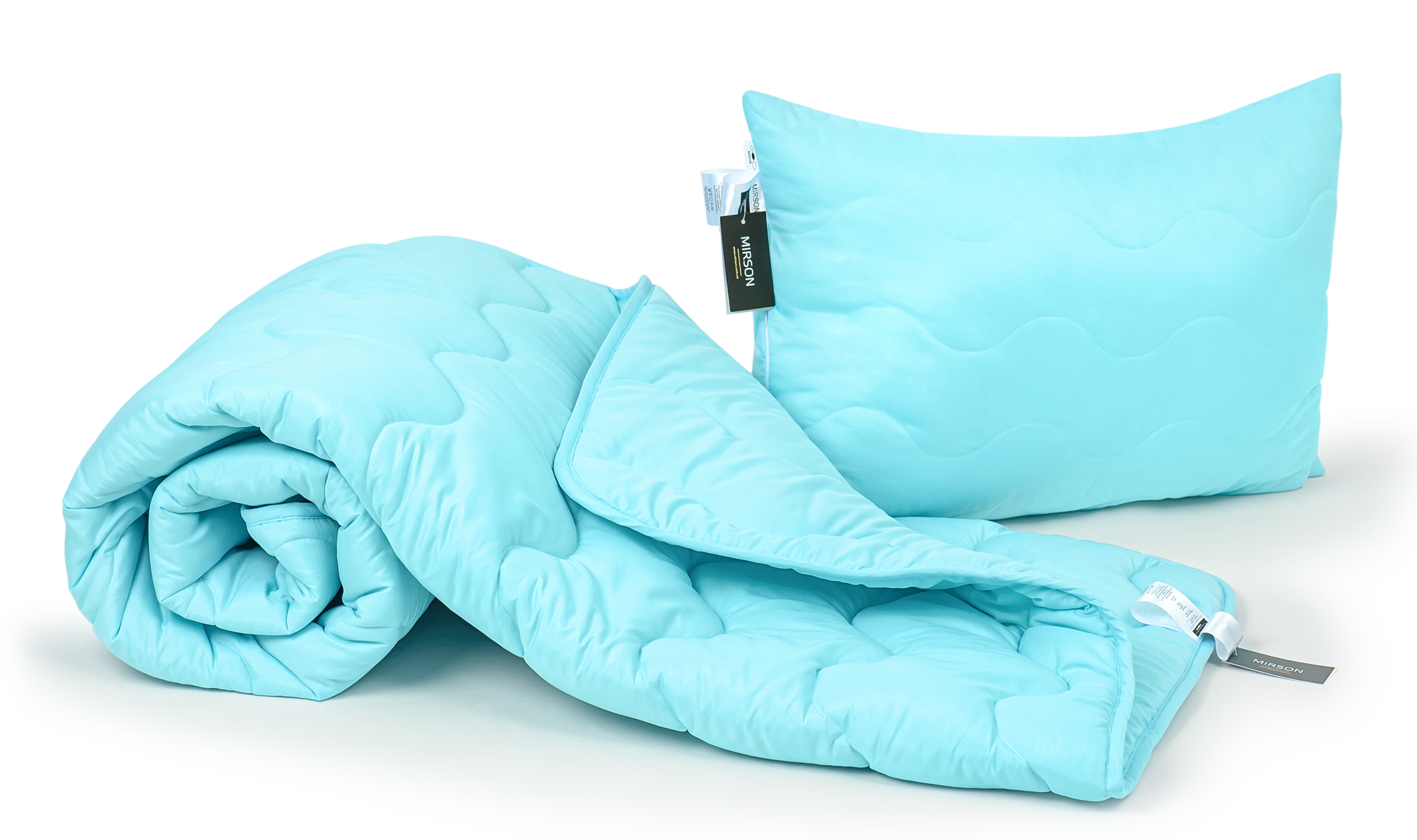 

Набор MirSon 1664 Eco Light Blue (одеяло + подушка) 155х215 см + 50х70 см италия, тинсулайт