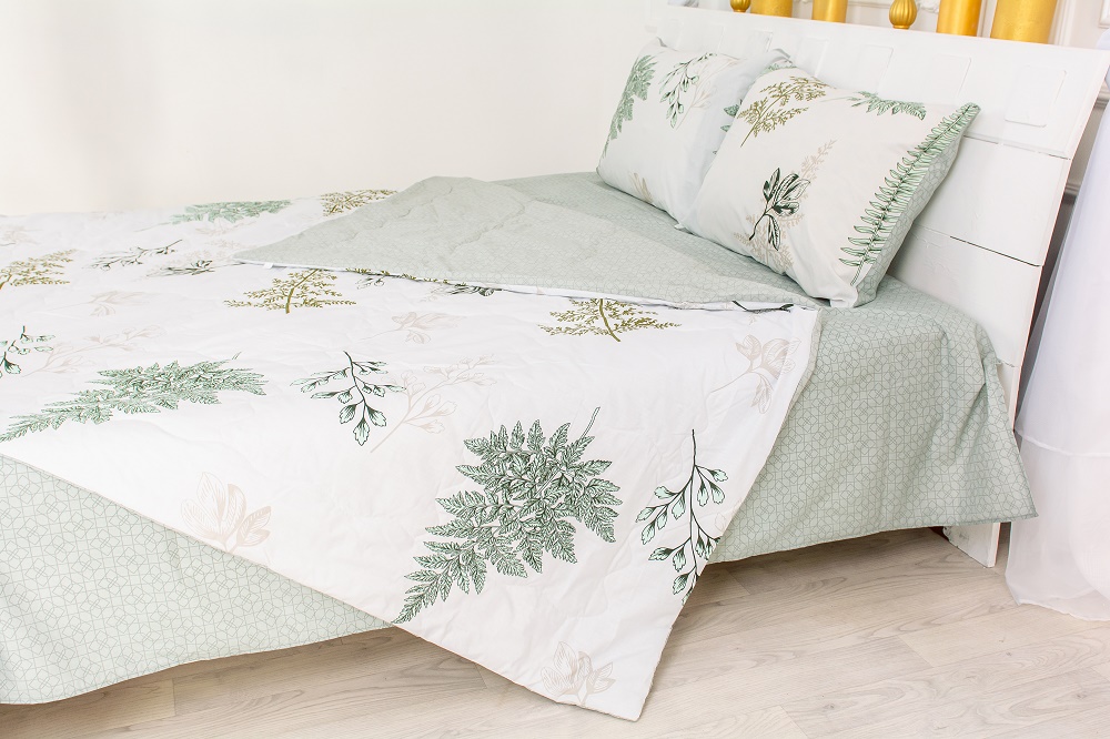 

Набор MirSon №2467 BamBoo 17-0006 Donata (одеяло + 2 наволочки + простынь) 172х205 см + 200х220 см + 50х70 см италия, бамбук