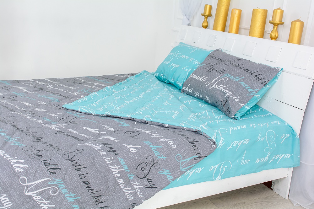 

Набор MirSon №2502 Silk Kapok 17-0003 Tulio (одеяло + 2 наволочки + простынь) 200х220 см + 220х240 см + 50х70 см италия, шелк