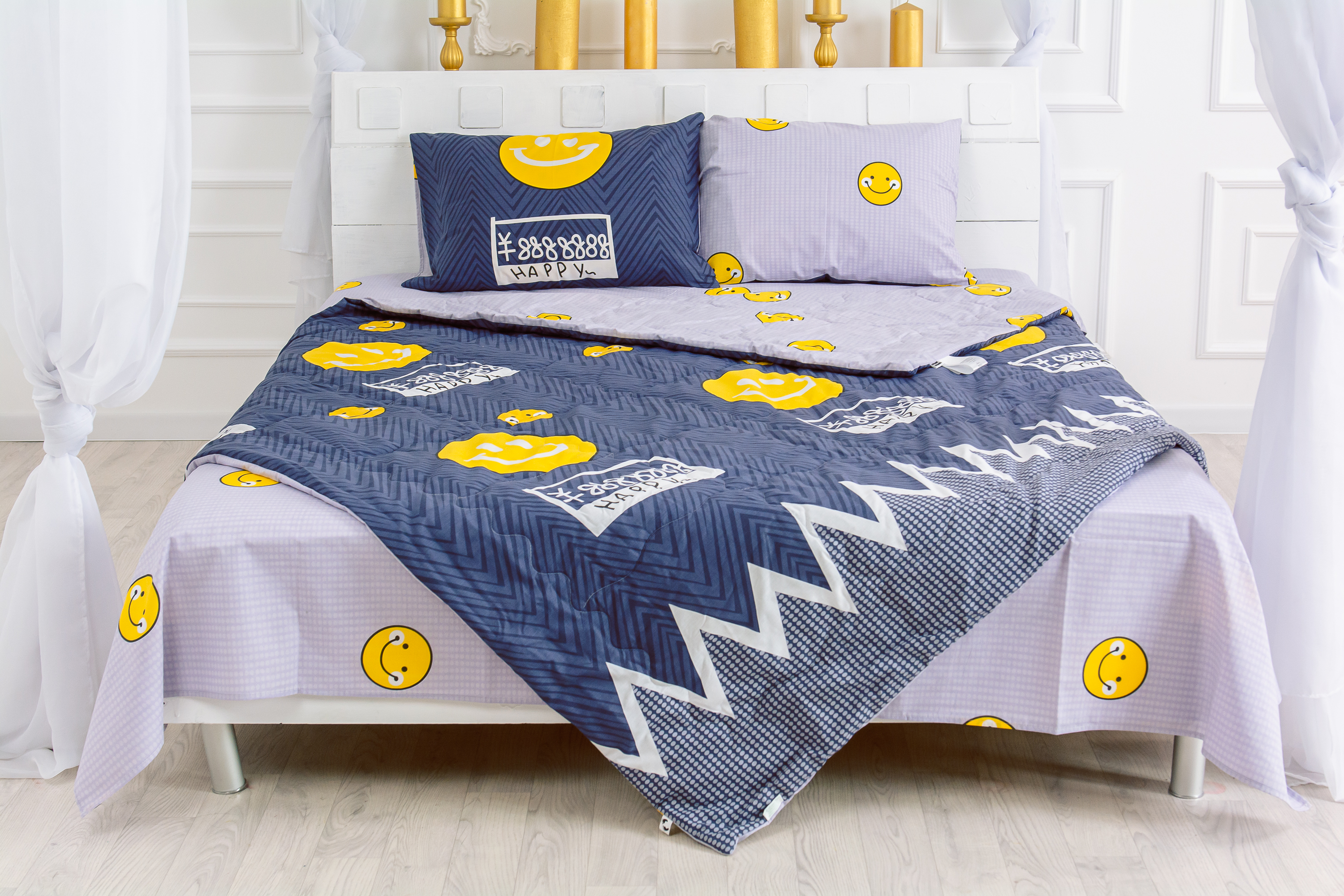 

Одеяло MirSon 2356 Manon 172x205 украина, хлопок/полиэфирный распушиватель