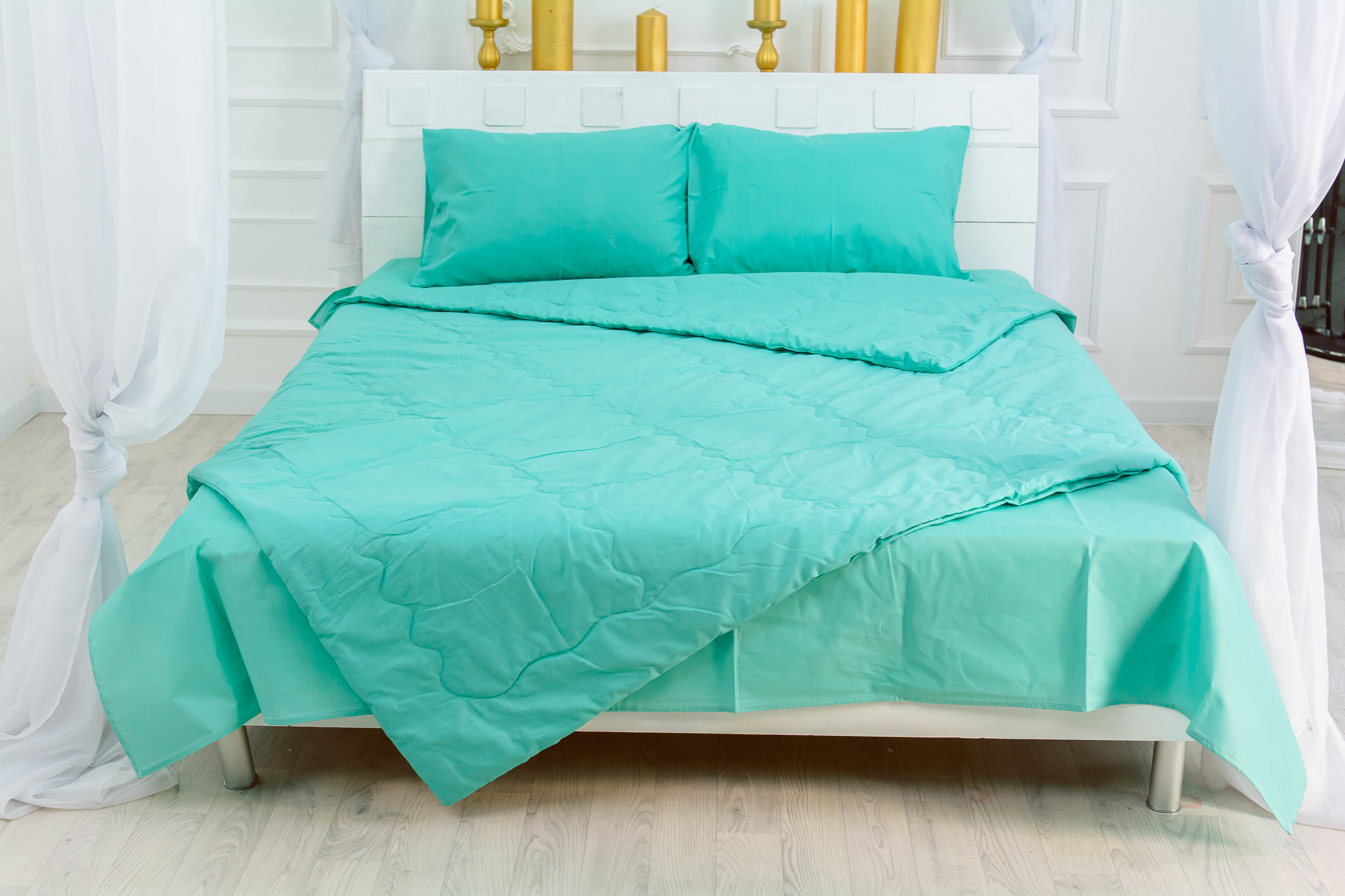 

Одеяло MirSon 2340 Mint 110х140 см италия, eco-soft