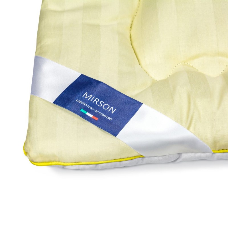 

Одеяло Mirson Carmela Hand Made Ecosilk 1304 172х205 см украина-италия, сатин+микросатин