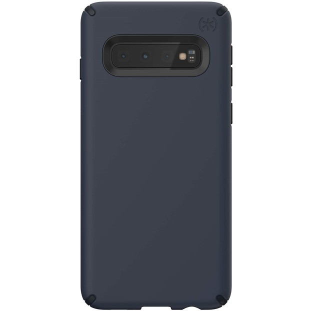 

​Антибактериальный противоударный чехол бампер Speck Presidio Pro Designed for Impact Samsung Galaxy S10 G970 Eclipse Blue/Carbon Black