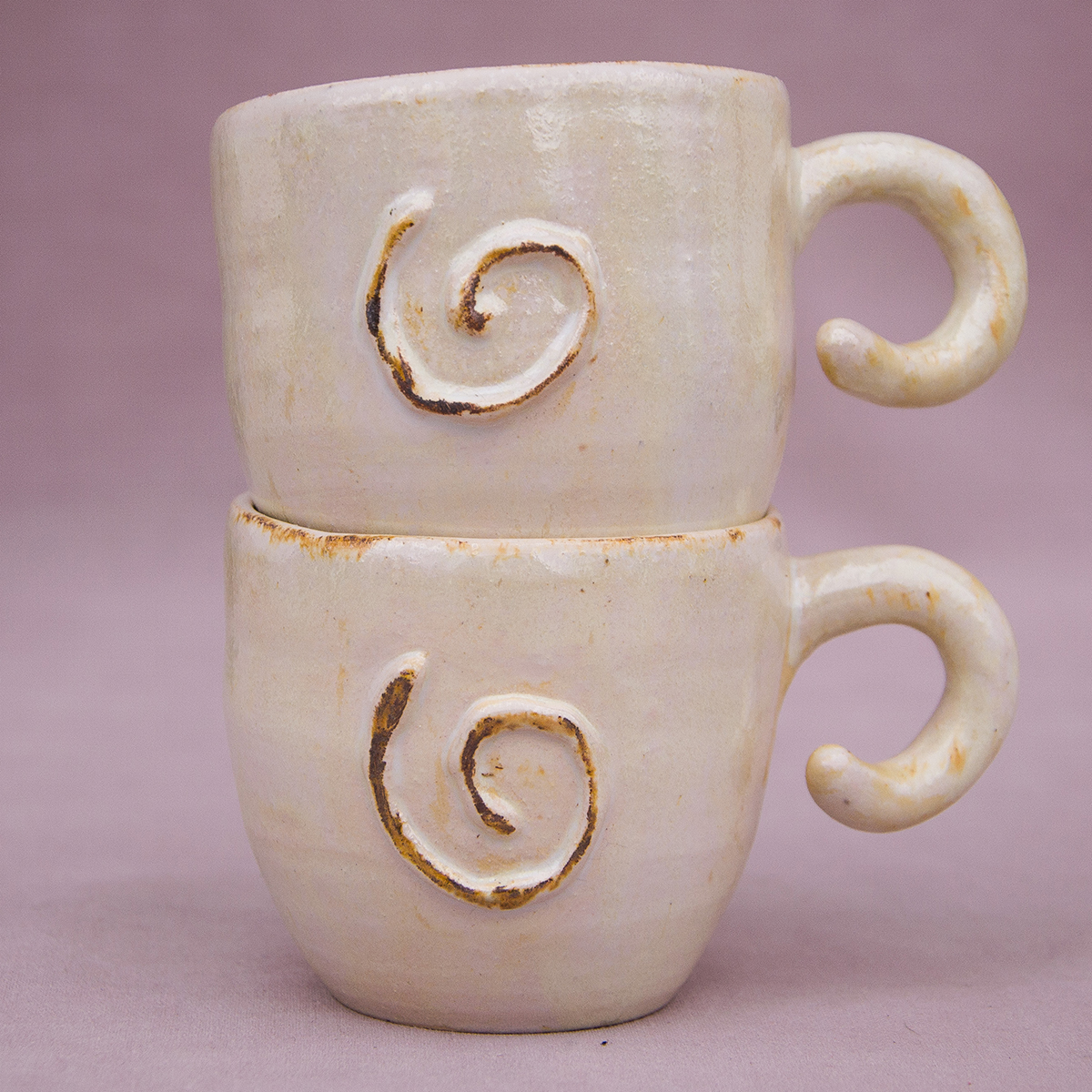 

Чашки для кофе для влюбленных ручной работы Alletash 150мл День Валентина Перламутр (2026)