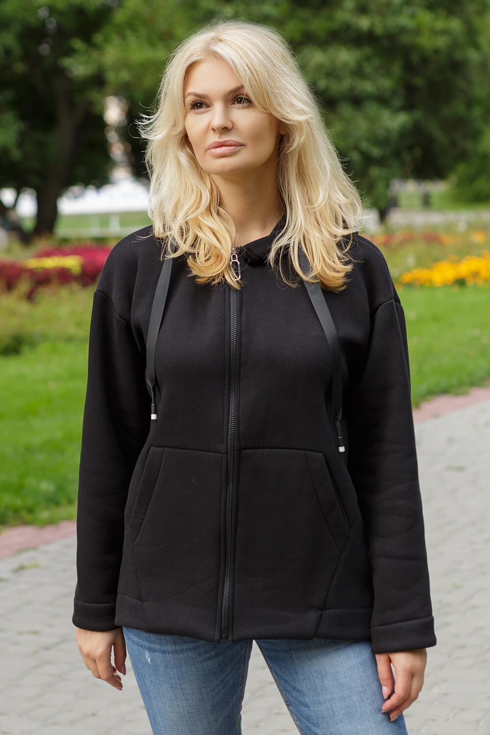 

Толстовка Miorichi Lora  Черный (01164-black52, Толстовка Miorichi Lora 52 Черный (01164-black52)