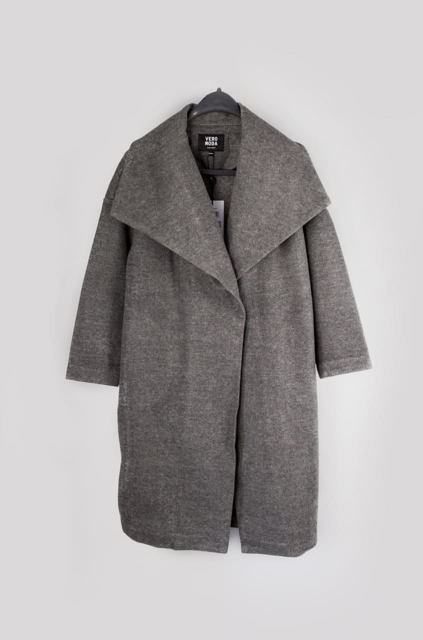 

Пальто VERO MODA М серый 6663200100678