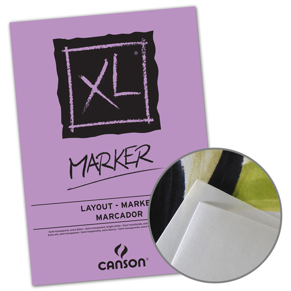 

Блок бумаги для маркеров Canson XL Marker 70 гр A4 100 л (0297-236)