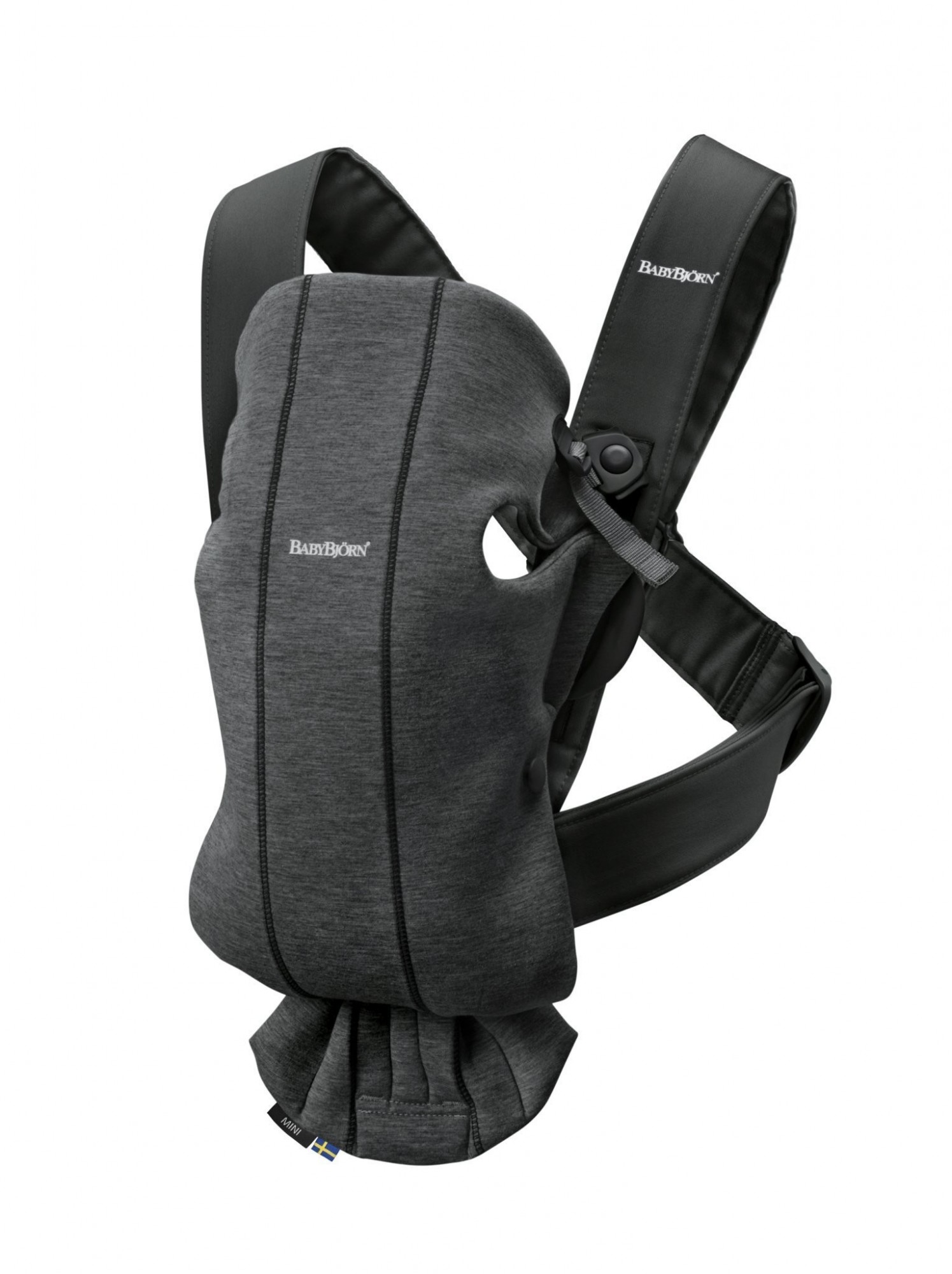 

Кенгуру-переноска BabyBjorn Mini 3D Jersey Charcoal Grey, 7317680210760