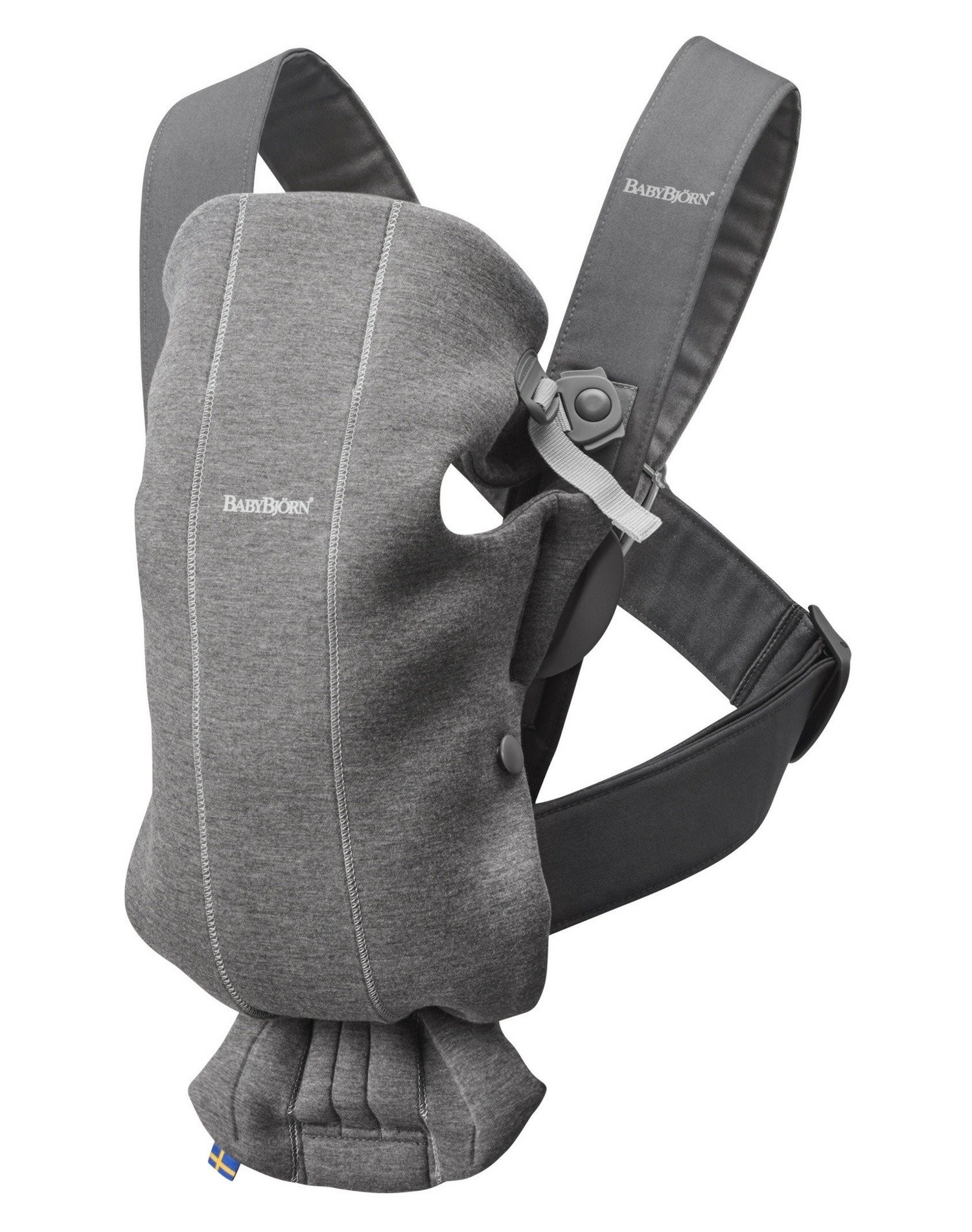 

Кенгуру-переноска BabyBjorn Mini 3D Jersey Dark Grey, 7317680210845