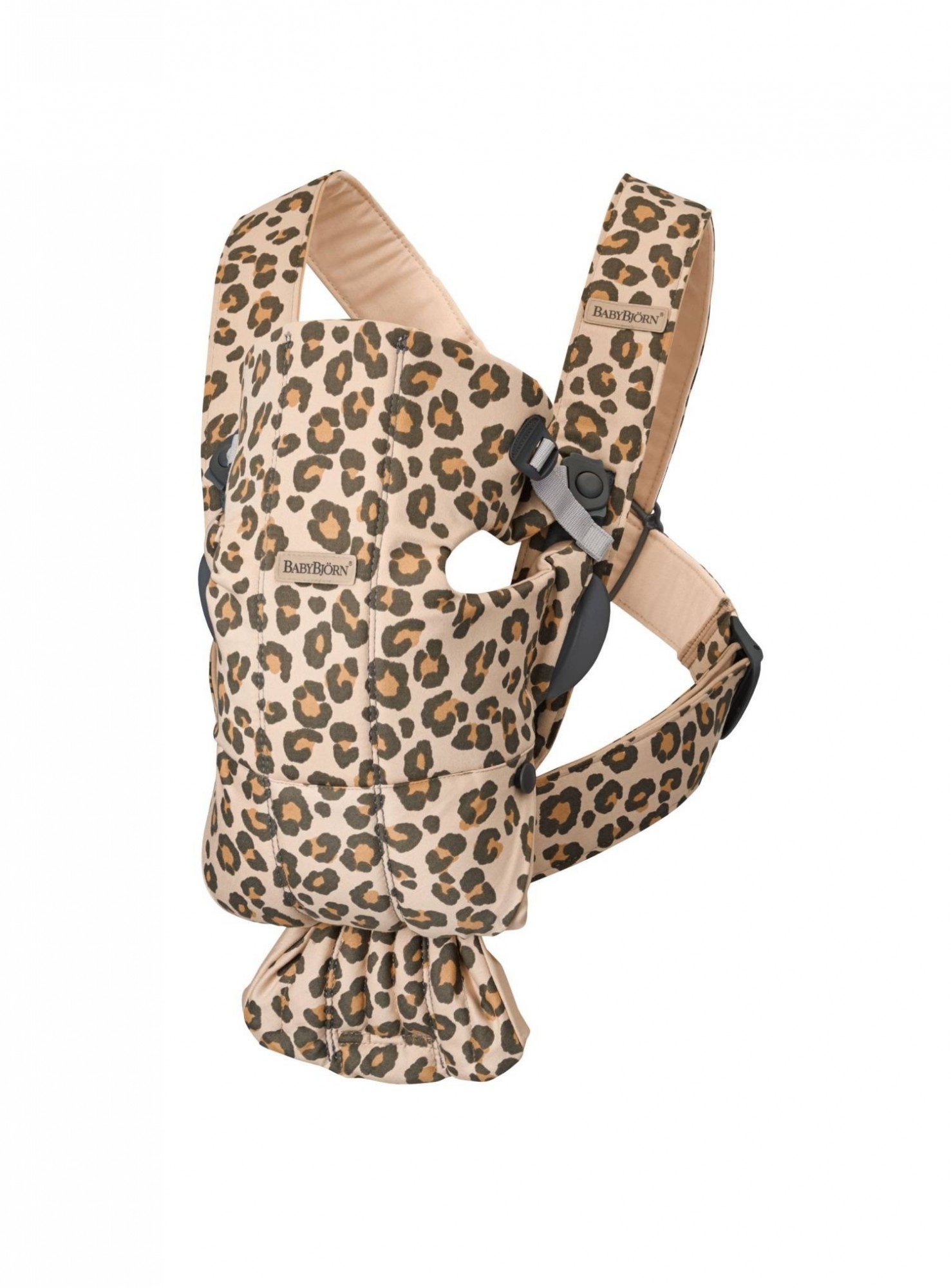 

Кенгуру-переноска BabyBjorn Mini 3D Jersey Beige/Leopard, 7317680210753
