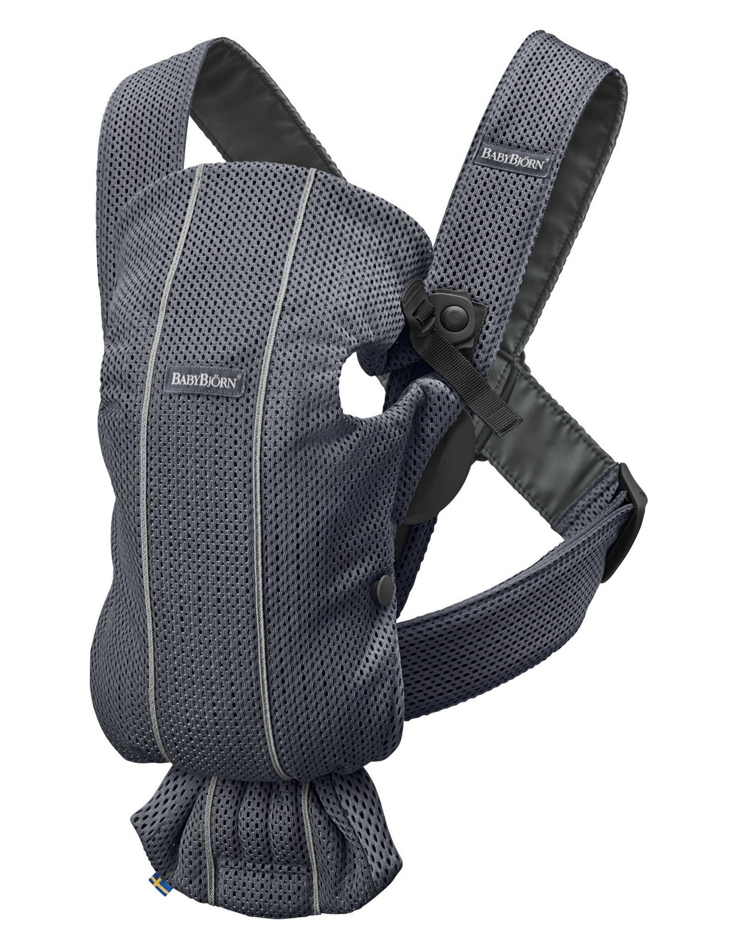 

Кенгуру-переноска BabyBjorn Mini 3D Mesh Anthracite, 7317680210135