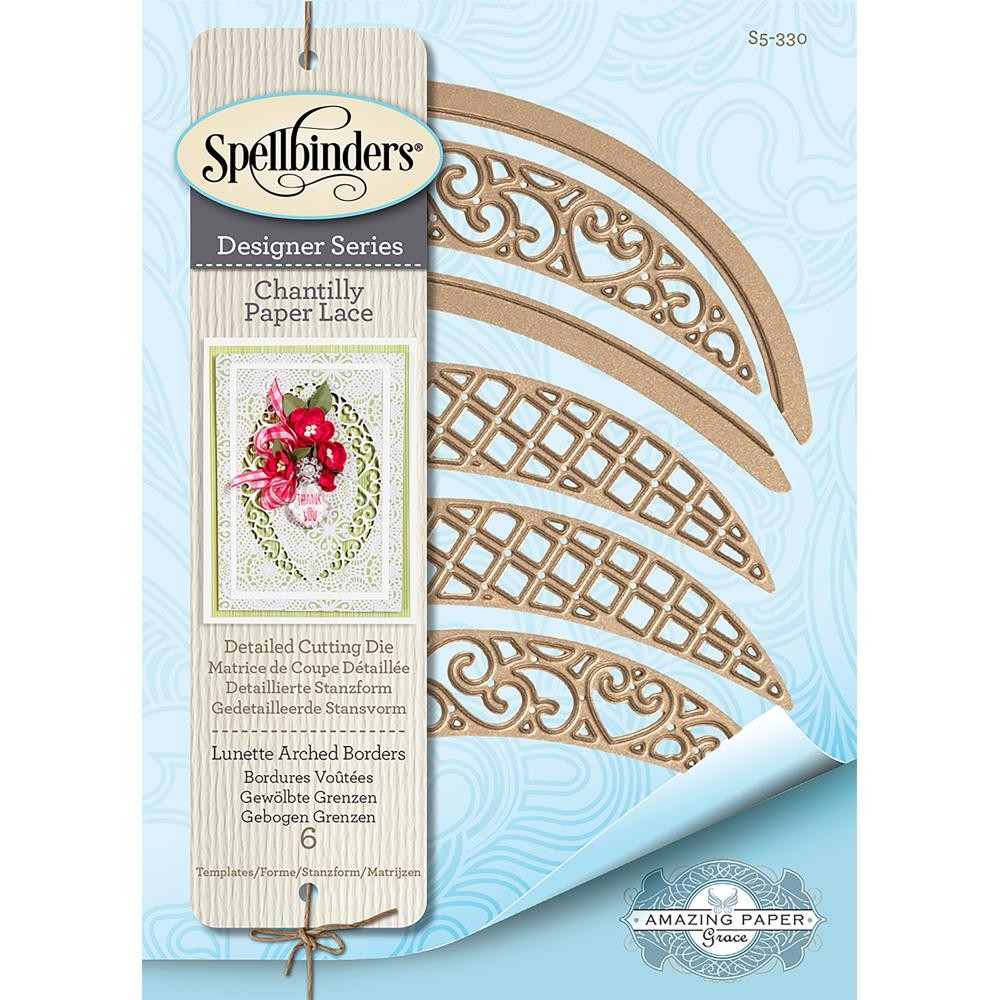 

Набор ножей Spellbinders - Lunette Arched Borders