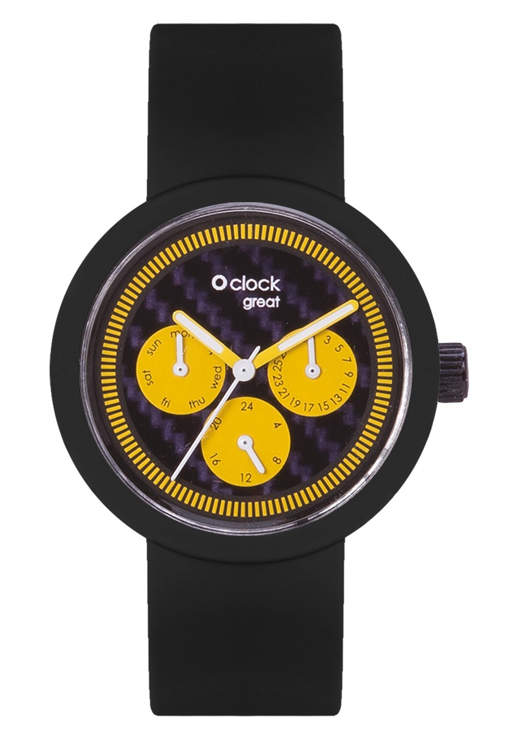 

Часы O bag O clock great M Черный Oclock4028