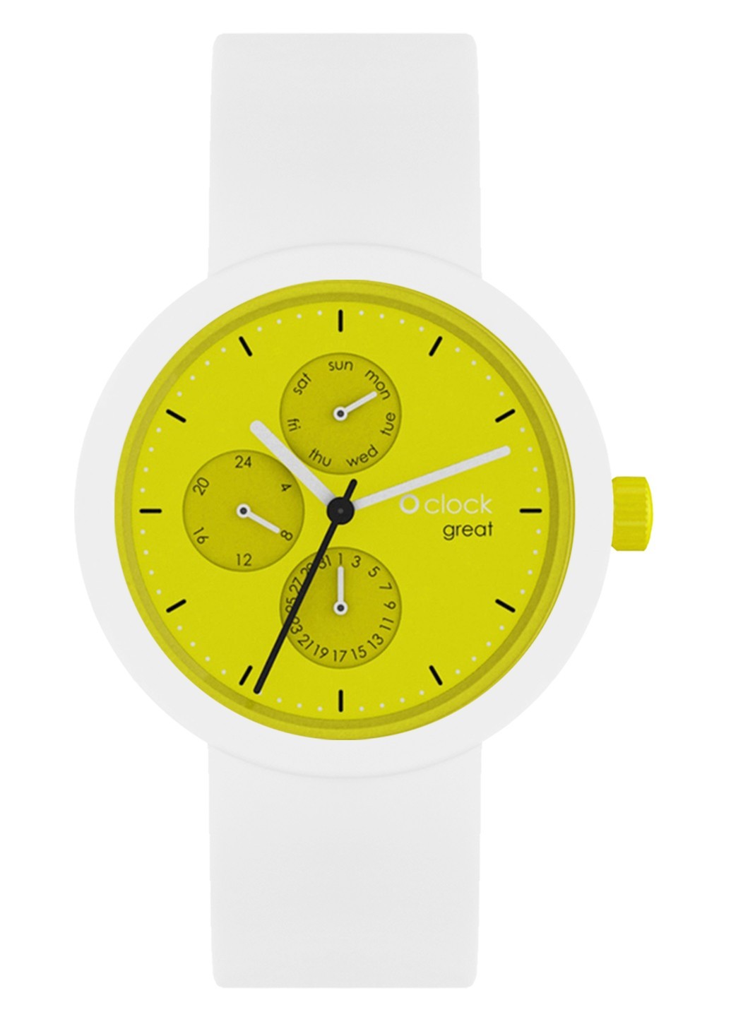 

Часы O bag O clock great S Белый Oclock4014