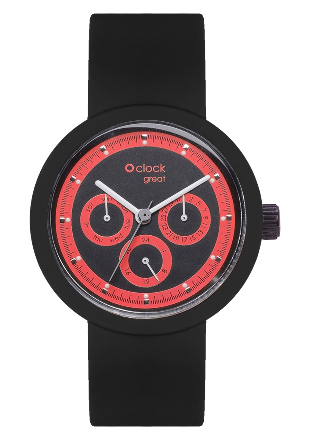 

Часы O bag O clock great M Черный Oclock4003
