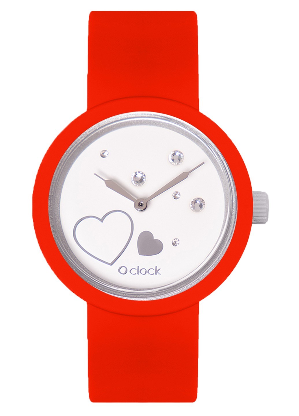 

Часы O bag O clock O clock M Красный, Серебро Oclock4072
