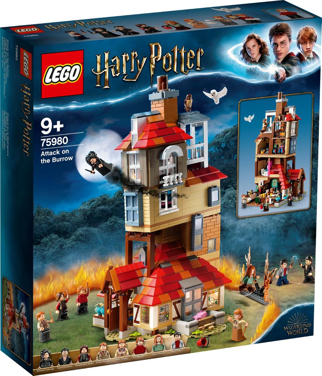 

Lego Harry Potter Нападение на Нору 75980