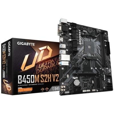 

Материнская плата Gigabyte B450M S2H V2 (sAM4, AMD B450, PCI-Ex16)