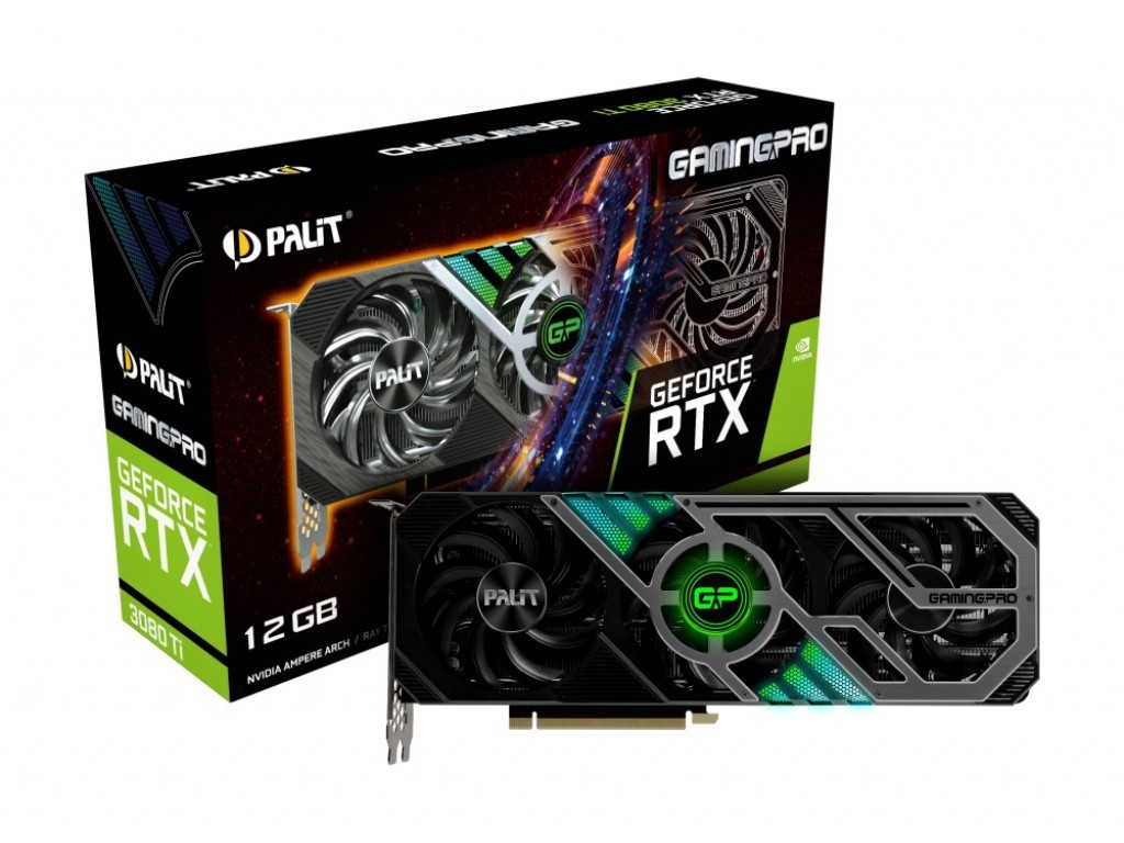 

Palit PCI-Ex GeForce RTX 3080 Ti GamingPro 12GB GDDR6X (384bit) (1365/19000) (HDMI, 3 x DisplayPort) (NED308T019KB-132AA)