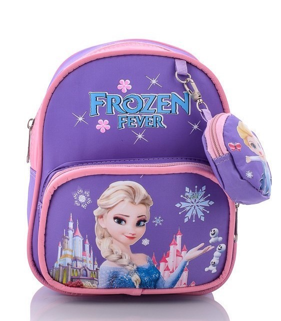 

Детский рюкзак Frozen Аоkali+ брелок сиреневый